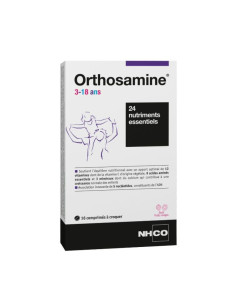 NHCO Orthosamine 3-18 ans 16 comprimés à croquer
