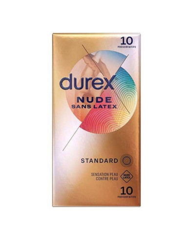 Durex Nude sans Latex. 10 préservatifs