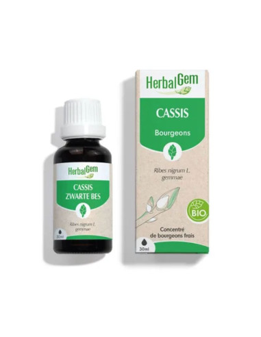 HerbalGem Cassis Bourgeons Bio Flacon...