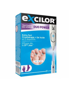 Excilor Duo Power. Traitement pour verrues.