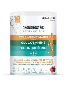 Chondrostéo + Articulations Collagèn MArin. Pot 280g