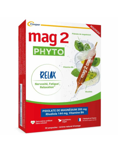 Mag 2 Ampoule Phyto Relax. Solution buvable. x30
