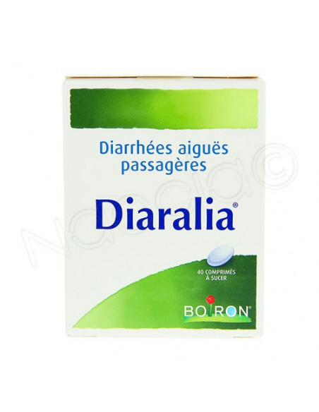 Boiron Diaralia. 40 comprimés à sucer diarhées aigues et passagères