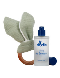 Dodie Coffret Eau de senteur 50ml + Doudou de dentition Vert 2