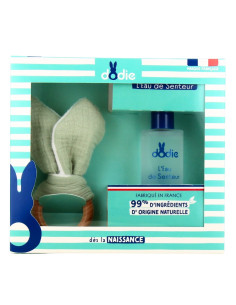 Dodie Coffret Eau de senteur 50ml + Doudou de dentition Vert