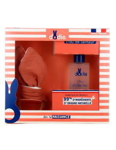 Dodie Coffret Eau de senteur 50ml + Doudou de dentition Terracota