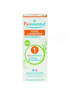 Puressentiel huile essentielle bio Ciste Ladaifière 5ml 2