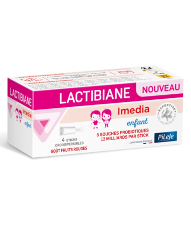 boite rose et blanche rectangulaire avec deux enfants