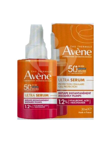 Avène Solaire Ultra Sérum Repulpant SPF50+. 30ml