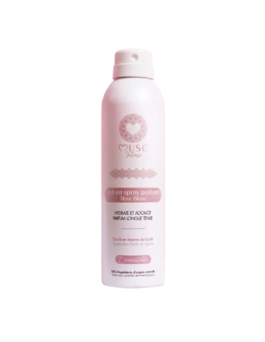 Musc Intime Lait Spray Parfumé Musc Blanc. 200ml