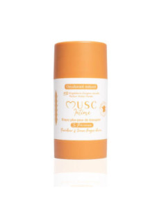 Musc Intime La Précieuse Déodorant Amber Flower. 50g stick orange
