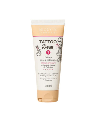 Biocyte Tattoo Derm 1 Crème après Tatouage. 100ml