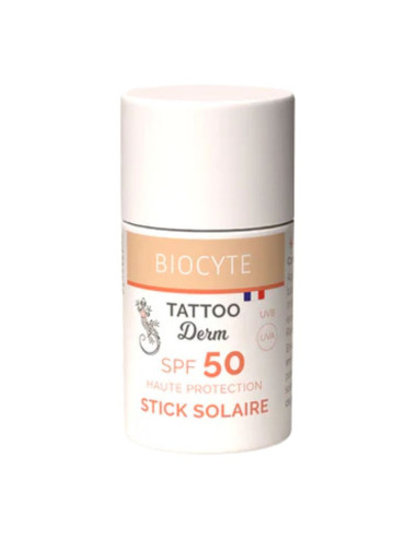 Biocyte Tattoo Derm Stick Solaire SPF50. 15g