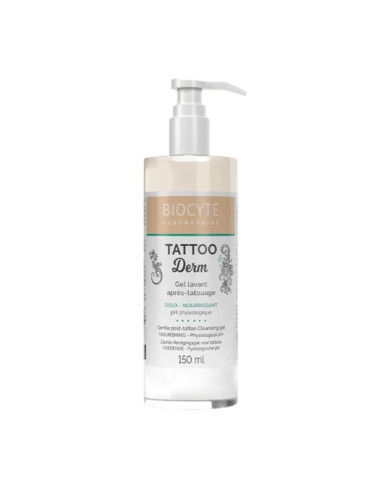 Biocyte Tattoo Derm Gel Lavant après-tatouage. 150ml