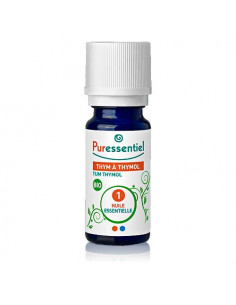 Puressentiel Thym à Thymol Huile Essentielle Bio. Flacon 5ml 2