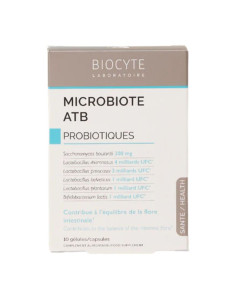 Biocyte Microbiote ATB. 10 gélules