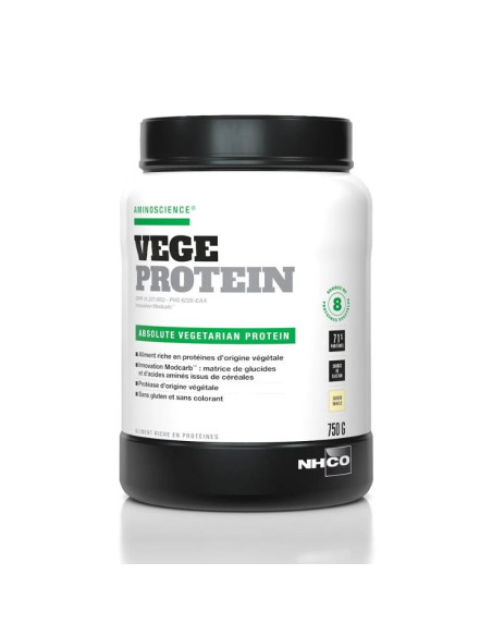 NHCO Végé Protein. Poudre Vanille 750g
