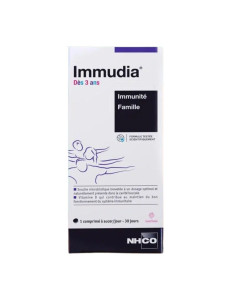 NHCO Immudia 3+ Immunité 30 Comprimés à sucer
