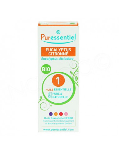 Puressentiel huile essentielle bio Eucalyptus citronné 10ml