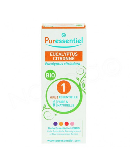 Puressentiel huile essentielle bio Eucalyptus citronné 10ml