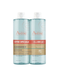 Avène Cleanance Eau Micellaire Yeux et Visage Lot 2x400 ml