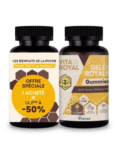 Vita'Royal Geléé Royale . Lot 2x30 gummies