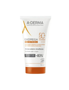 ADERMA EXOMEGA Crème solaire émolliente SPF50+ 150ml
