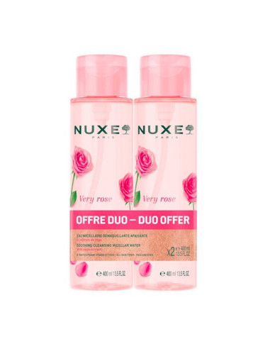 Nuxe Very Rose Eau Micellaire Apaisante Lot 2x400ml