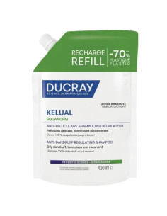Ducray Kelual Squanorm Recharge Shampooing régulateur 200ml