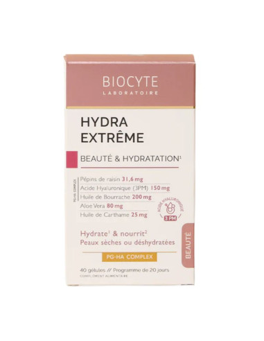 Biocyte Hydra Extrême. 40 gélules
