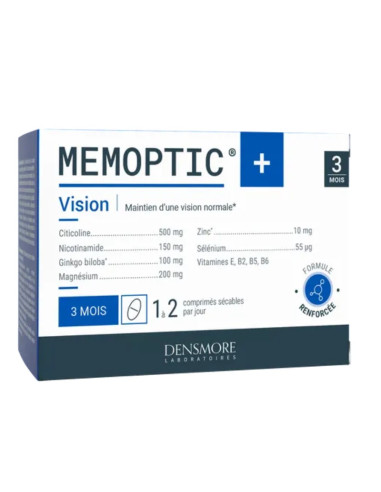 Memoptic + Vision. 3 mois. 90 comprimés