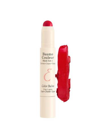 Embryolisse Baume Couleur Stick 3en1 Rouge Intense. 2,5g