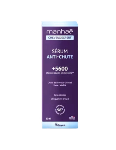 Manhaé Cheveux Expert. Sérum Anti-chute. 50ml