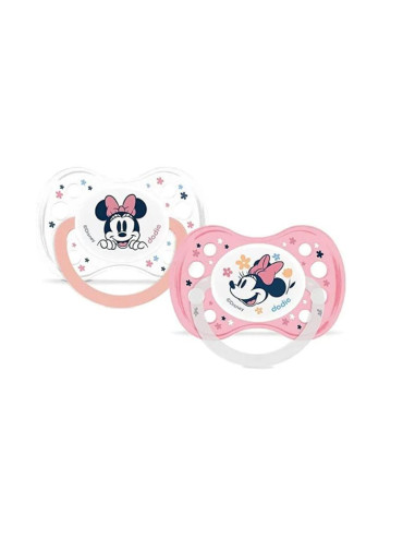 Dodie Disney Baby Sucettes Anatomiques +6m x2 Minnie