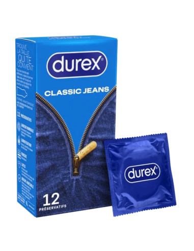 Durex Classic Jeans. 12 préservatifs