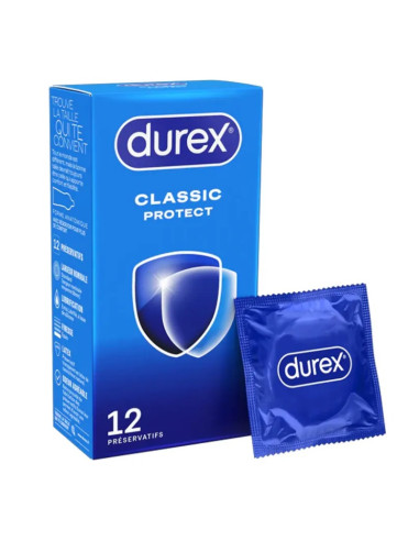 Durex Classic Protect. 12 préservatifs