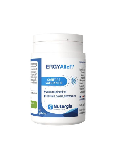 boite blanche avec écriture bleu