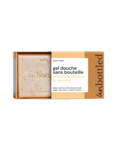 Unbottled Gel douche sans bouteille Amande/Avoine 110g