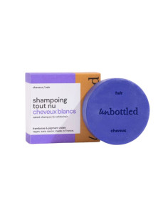 Unbottled Shampooing tout nu Cheveux blancs 75gr