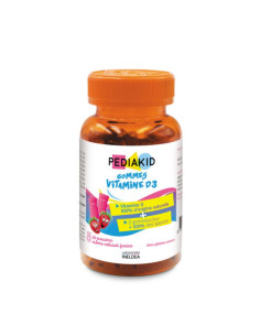 Pediakid Gommes Vitamine D3 x60 gommes Fraise
