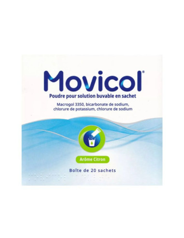 Movicol 20 sachets poudre solution...