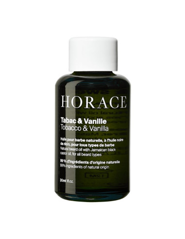 Horace Huile à Barbe Tabac Vanille. 30ml