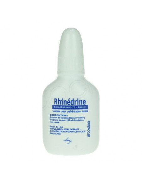 Rhinédrine Solution pulvérisation nasale Flacon 13ml  - 2
