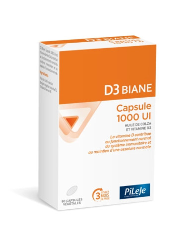 Boite blanche avec un bandeau orange