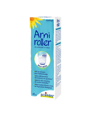 Boiron Arniroller Gel apaisant et Frais. 45g bille métal