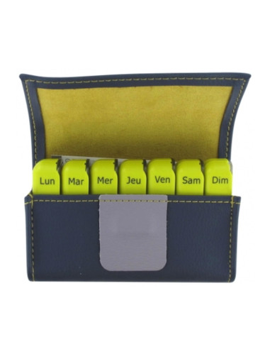 Pilbox Mini Pilulier semainier gris...