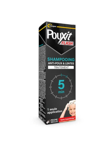 Pouxit Flash. Shampooing Anti-Poux et...