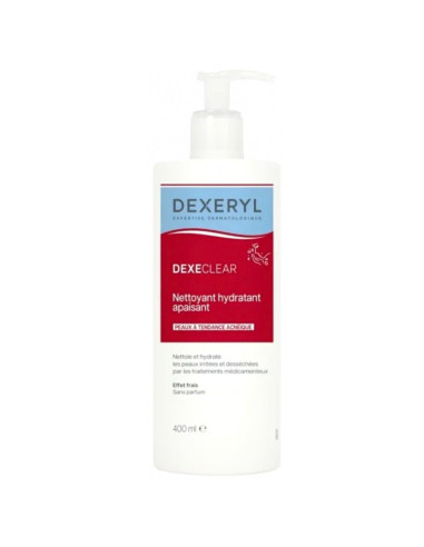 Dexeryl Dexeclear Nettoyant Hydratant Apaisant. 400ml