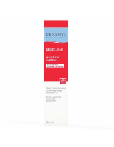 Dexeryl Dexeclear Aquafluide matifiant. 40ml
