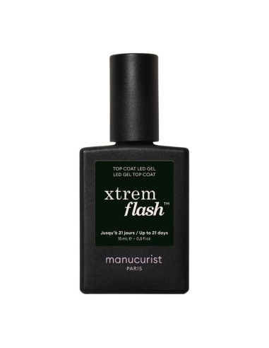 Manucurist Xtrem Flash Top Coat Led Gel. 15ml